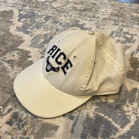 RICE University Legacy Cream Hat Logo - Picture 1 of 6